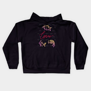 Fish, fish, fish Kids Hoodie